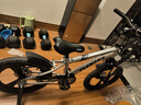 鳳凰（Phoenix）兒童自行車男女寶寶腳踏車3-8-12歲兒童山地車14-18-22寸小孩單車 極氪一體輪+ 炫酷銀+ 悍馬輔助輪 18寸適合身高（120-150cm） 曬單實拍圖