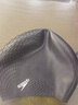速比濤（Speedo）硅膠泳帽長發(fā)泡泡帽防水護(hù)耳游泳帽 黑色 曬單實拍圖