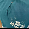 奉孝中老年媽媽裝夏季短袖套裝寬松老年人夏裝女老人衣服奶奶棉綢上衣 曬單實(shí)拍圖