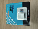 金士頓（Kingston）256GB TF（MicroSD）存儲卡 內(nèi)存卡U3 V30 A2 4K適配大疆Pocket 3/Action 5/無人機/運動相機/監(jiān)控 曬單實拍圖