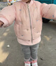 戴維貝拉（DAVE＆BELLA）童褲加絨兒童打底褲新款冬裝褲女童休閑褲小童長(zhǎng)褲寶寶褲子 灰色【現(xiàn)貨】 90 cm（建議身高80-90cm） 曬單實(shí)拍圖