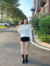 卓詩(shī)尼短靴女2025秋季新款西部牛仔靴厚底增高單靴美拉德堆堆靴馬丁靴子 棕色-單里 37 曬單實(shí)拍圖