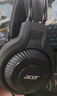 宏碁（acer）OHW303游戲耳機頭戴式電競耳麥有線(xiàn)麥克風(fēng)臺式筆記本吃雞三角洲行動(dòng)聽(tīng)聲辨位炫光語(yǔ)音通用USB插口 曬單實(shí)拍圖