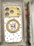 FEIIE【磁吸支架·帶掛鏈】適用蘋果17ProMax手機(jī)殼創(chuàng)意iPhone17波點(diǎn)蝴蝶結(jié)小貓外殼16卡通可愛15輕奢14 高端皮紋款【波點(diǎn)廚師小貓】360°旋轉(zhuǎn)磁吸支架 iPhone17Pro 曬單實(shí)拍圖