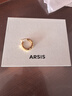 Arsis自由搭配潺流耳圈耳釘女原創(chuàng  )設計耳環(huán)送女友禮物  金色大號 曬單實(shí)拍圖