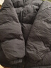 真維斯（JEANSWEST）棉服男保暖棉衣冬季款加厚棉襖新款男裝2025男士外套男款冬天棉服 黑色 純色 XL 曬單實(shí)拍圖