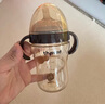 世喜吸管奶瓶1-3歲直飲杯嬰兒ppsu一12個(gè)月以上寶寶300ml帶重力球手柄 曬單實(shí)拍圖
