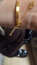 水貝黃金足金999五花手鏈四葉草手鏈節(jié)日禮物送老婆送閨蜜 五花手鏈金重約6克+多退少補 曬單實拍圖