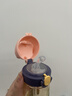 QWE吸管杯500ml波爾多粉PPSU刻度杯糖耐奶瓶孕婦產(chǎn)婦待產(chǎn)包母嬰上學(xué) 曬單實(shí)拍圖