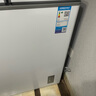 Midea美的冰柜210升家商兩用 冷藏冷凍雙溫雙箱冷柜 一級能效電子溫控 白色 210L BCD-210DKEM(E) 曬單實(shí)拍圖
