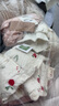 乖奇熊女寶寶三防連體羽絨服秋冬公主風(fēng)外出過(guò)年哈衣嬰幼兒加厚拜年衣服 奶油白 90cm 曬單實(shí)拍圖