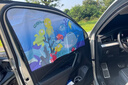 趣行汽車窗簾通用型磁吸遮陽(yáng)簾車用窗簾防曬隔熱 海底世界后排單片裝 曬單實(shí)拍圖