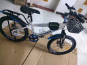 永久（FOREVER）兒童自行車(chē)6-12歲變速男女孩山地車(chē) 白藍色22寸適合身高145-160cm 曬單實(shí)拍圖
