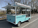 通碩餐車商用小吃車電動四輪擺攤多功能麻辣燙鹵菜炸串夜市擺攤專用車 曬單實(shí)拍圖
