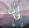 周百福 銀小方糖和田玉耳釘女輕奢氣質(zhì)耳環(huán)飾生日七夕情人節(jié)禮物送女友 曬單實(shí)拍圖