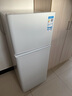 TCL 116升二級能效雙開門兩門二門養(yǎng)鮮冰箱小戶型小型家用節(jié)能電冰箱租房國家補貼118升級款R116L5-B 曬單實拍圖