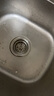 海立廚房洗菜盆下水管套裝不銹鋼單水槽下水器110mm+60cm排水管SC8 曬單實(shí)拍圖