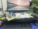 全品屋升降電腦桌升降工作臺電腦升降支架臺站立式升降辦公書桌 氣動無級升降-黑桌雙層80cm 曬單實拍圖