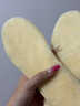 羊毛保暖鞋墊秋冬季加絨加厚馬丁靴專(zhuān)用男女運動(dòng)減震軟彈舒適防寒 米白色-3.5cm[2雙換洗裝]保暖增 36 曬單實(shí)拍圖