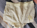 好孩子（gb）兒童內褲女 母嬰A類(lèi)女孩純棉內褲 5A抗菌平角內褲女-3條裝粉紅 曬單實(shí)拍圖