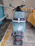 綠源（Luyuan）電動(dòng)摩托車(chē)MODA C2 長(cháng)續航電摩60V20Ah鉛酸 通勤代步高速長(cháng)跑電動(dòng)車(chē) 風(fēng)暴灰【前碟剎+NFC刷卡解鎖】 曬單實(shí)拍圖