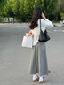 百麗（Belle）張凌赫同款SMILEY聯(lián)名流浪吐司勃肯女25秋商場(chǎng)款拖鞋D8R2DCH5預售 灰色 37 曬單實(shí)拍圖