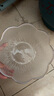 摩登主婦玻璃水果盤客廳家用點(diǎn)心盤高顏值歐式透明甜品碗沙拉盤 三件套描金花語系列-二盤一碗 曬單實(shí)拍圖