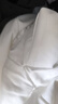 WASSUP HERMU官方重磅純棉長袖衛(wèi)衣男女春秋季大碼純色圓領(lǐng)簡約情侶白色打底衫 白色 XL （推薦140-160斤） 曬單實(shí)拍圖