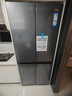 海爾（Haier）冰箱501升超薄零距離自由嵌入式594mm四開(kāi)門(mén)雙門(mén)十字門(mén)一級能效雙變頻大容量 501L+健康黑金凈化+阻氧干濕分儲+WiFi智控 曬單實(shí)拍圖