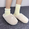 FitonTon4雙羊毛襪子女冬季中筒襪加絨加厚羊絨月子襪東北居家保暖長(cháng)筒襪 曬單實(shí)拍圖