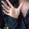 京鑒和田玉十字架吊墜男女款保平安玉石玉墜玉佩白玉掛墜項(xiàng)鏈附證書 十字架吊墜(黑繩) 58*40*8MM 曬單實(shí)拍圖