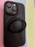 品勝【觸控按鍵丨自帶支架】適用蘋果16pro手機殼iPhone16pro旋轉(zhuǎn)支架磁吸Magsafe無線充電防摔殼 黑色 曬單實拍圖