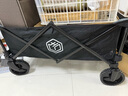 京東京造 聚攏型戶(hù)外露營(yíng)車(chē)折疊小推車(chē)營(yíng)地車(chē)野餐擺攤雙剎240斤承重石墨黑 曬單實(shí)拍圖