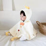 G.DUCKKIDS小黃鴨嬰兒斗篷2025秋冬季新款洋氣寶寶衣服披風(fēng)超萌外出服保暖 淺黃小雞-春秋款 均碼 S碼 【0-1歲】 曬單實(shí)拍圖