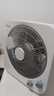 美的（Midea）【國家補貼】轉(zhuǎn)頁電風扇  鴻運轉(zhuǎn)葉頁桌面風扇 家用電風扇輕音搖頭大風量宿舍臥室小風扇 【12吋臺式30CM自動導(dǎo)風鴻運扇】國家補貼 曬單實拍圖