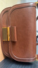 CHARLES&KEITH復古鎖扣豆腐包單肩斜挎包包女包生日禮物CK2-80781400 Dark Brown深棕色CK2-80782444 S/M 曬單實(shí)拍圖