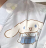 tutuanna三麗鷗印花短袖長褲和服睡衣家居服套裝 淺藍(lán)色 均碼 曬單實拍圖