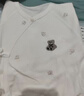 婧麒（JOYNCLEON）嬰兒連體衣春秋無(wú)骨衣服春裝空調服純棉春款長(cháng)袖和尚服外出服 咖色熊頭+親子熊 59cm 曬單實(shí)拍圖