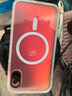 暴走適用蘋(píng)果x/xs手機殼 iphonex/xs保護套 MagSafe磁吸硅膠軟邊磨砂膚感半透鐳射漸變防摔硬殼 曬單實(shí)拍圖