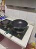 御卡爵麥飯石湯鍋燉鍋不粘鍋家用雙耳蒸鍋煮粥鍋泡面鍋電磁爐通用 不粘20cm湯鍋+玻璃蓋 1cm 曬單實(shí)拍圖