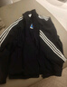 三葉草（Adidas）阿迪達(dá)斯ADIDAS 三葉草男子運(yùn)動休閑梭織外套KB2466 黑色 L  曬單實(shí)拍圖