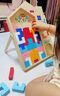 翰品德國品質(zhì)積木拼圖兒童俄羅斯方塊積木拼圖拼裝男孩女孩蒙氏訓練 中號真人版俄羅斯方塊積木 曬單實(shí)拍圖