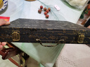 索仁中國象棋套裝紅花梨實(shí)木皮革棋盤(pán)禮盒象棋大號送禮送老人收藏禮盒 60#紅花梨配手提箱 曬單實(shí)拍圖