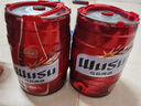 烏蘇啤酒（wusu）中秋送禮大紅烏蘇烈性小麥啤酒5L桶裝(新老包裝隨機發(fā)貨) 曬單實(shí)拍圖