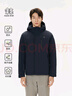 KOLON SPORT可隆羽絨衣防水防風(fēng)透濕男士輕量微彈連帽鵝絨夾克 曬單實(shí)拍圖