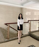 回力女鞋黑色皮鞋女上班粗跟不累腳單鞋空姐工作鞋職業(yè)面試高跟鞋子女 黑色【5cm跟高】久站不累腳 37 曬單實(shí)拍圖