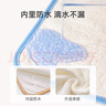 婧麒（JOYNCLEON）兒童洗漱巾嬰兒圍兜四季不濕衣多功能防水巾毛巾漱口巾 Jyp159433 曬單實(shí)拍圖