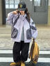 貝孩趣女童秋冬款夾棉外套2025新款中大童韓版洋氣女孩休閑三合一沖鋒衣 單件紫色加棉沖鋒衣 160 (建議身高145-155厘米) 曬單實(shí)拍圖