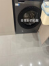 海爾（Haier）滾筒洗衣機10公斤帶烘干國家補貼20%全自動(dòng)家用超薄洗烘一體機變頻一級能效統帥海爾出品以舊換新 洗脫一體+六維減震【金榜銷(xiāo)冠】 曬單實(shí)拍圖