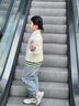 艾卡諾 I.KARNOW女童套裝秋季兒童2025新款秋裝時(shí)髦洋氣衛衣女孩中大童喇叭牛仔褲 13131藍色+4948米杏色 170 （卡碼拍大） 曬單實(shí)拍圖